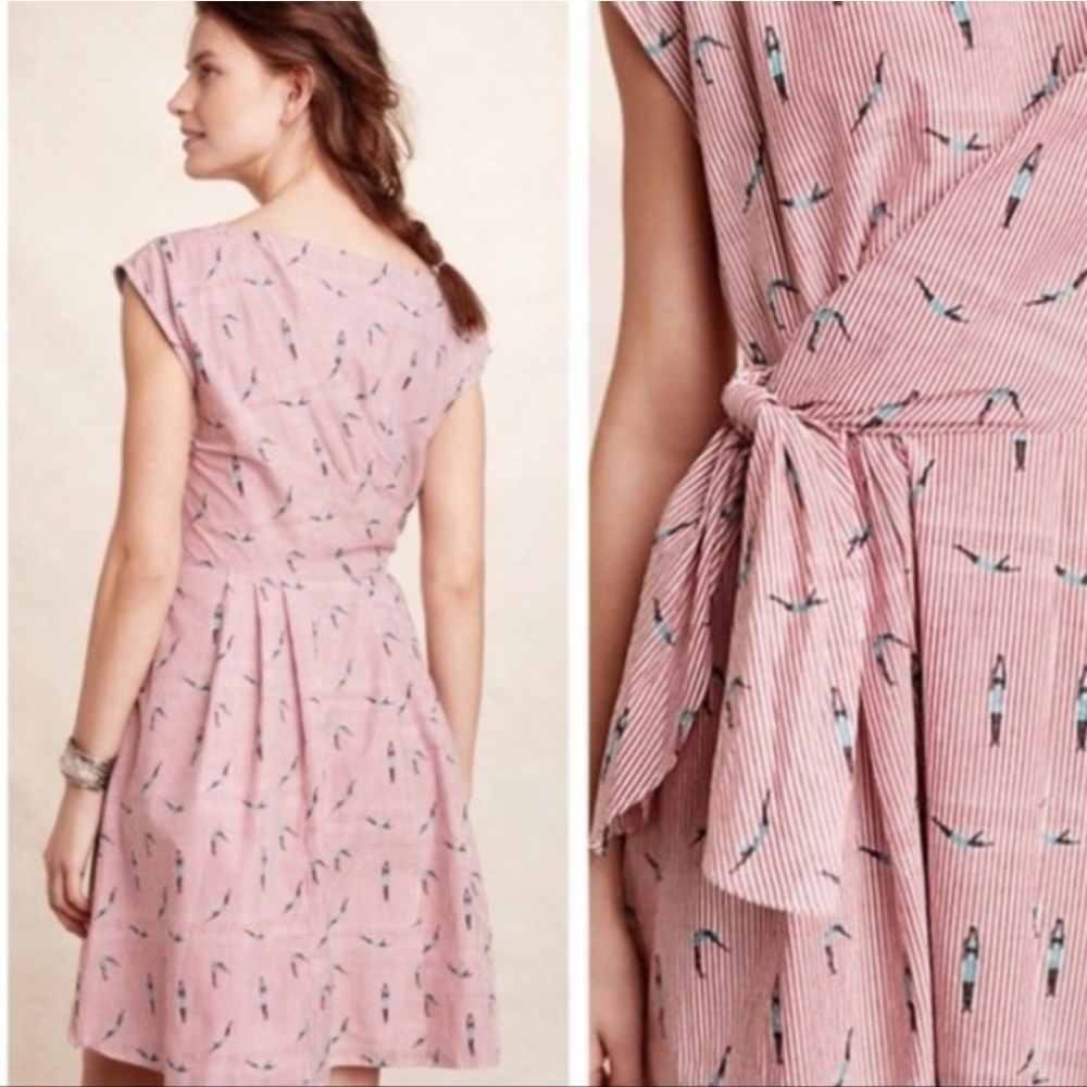 Anthropologie Maeve Bathing Beauties Dress